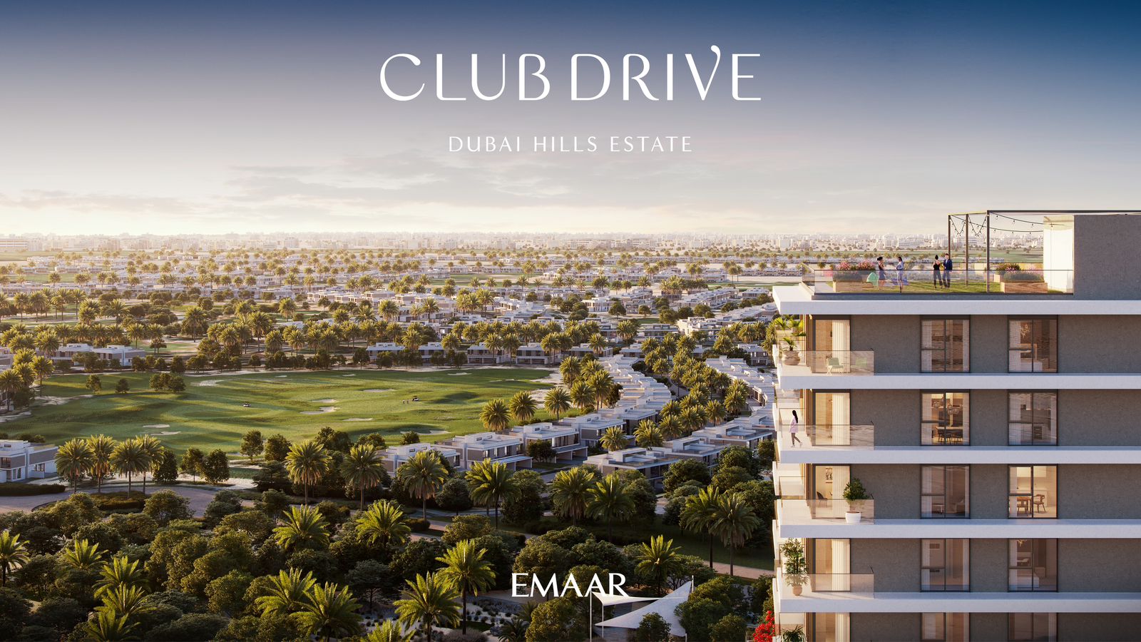 Emaar Club Drive at Dubai Hills Estate