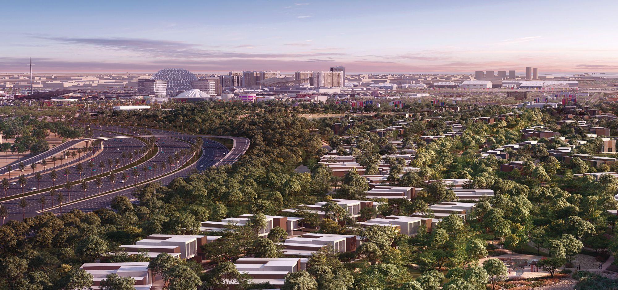 Shamsa Townhouses at Expo Valley